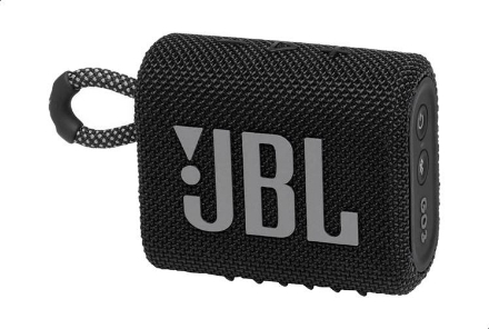 صورة JBL GO 3 مكبر صوت بلوتوث محمول مقاوم للماء - أسود