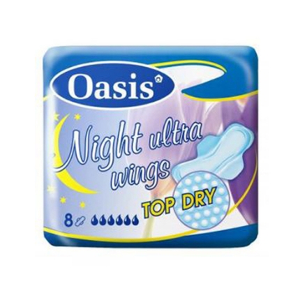 صورة Oasis Ultra Wings Night Top Dry - 8 Pieces