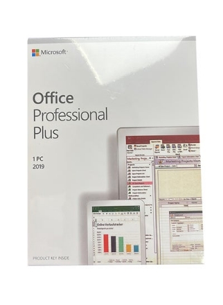 صورة مفتاح ترخيص برنامج Office 2019 Professional Plus لكمبيوترٍ واحد أبيض