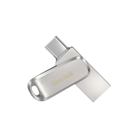 صورة فلاشة USB من سانديسك 32 جيجابايت النوع سي بمنفذين الترا لوكس، SDDDC4-032G-G46