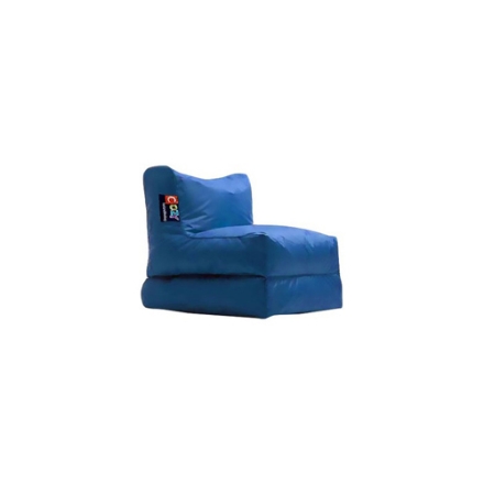 صورة مقعد بين باج مريح بتصميم مزدوج أزرق