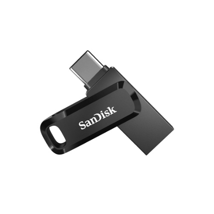 صورة فلاش ميموري بمنفذين USB 3.0 والنوع سي الترا بمحرك درايف جو، سعة 128 جيجابايت، موديل SDDDC3-128G-G46 من سانديسك