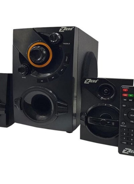 صورة مكبر صوت متوافق مع العديد من الأجهزة من زيرو موديل ZR-3010 أسود