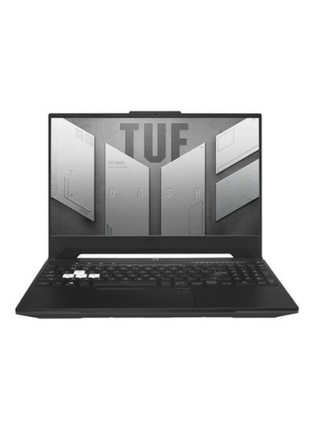صورة TUF Dash F15 FX517ZC-HN085W Gaming Laptop With 15.6-Inch Display, Core i5 12450H Processer/8GB RAM/512GB SSD/4GB Nvidia Geforce RTX 3050 Graphics Card/Windows 11 Home الإنجليزية/العربية أسود