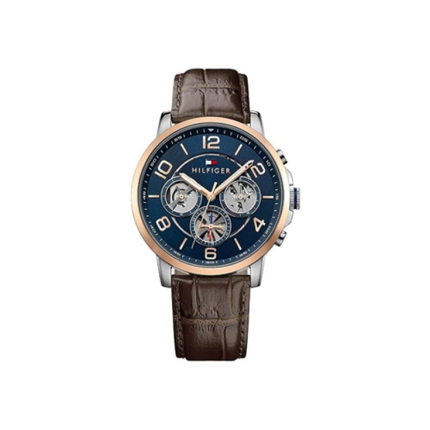 . Tommy Hilfiger Casual Watch For Men Analog Leather