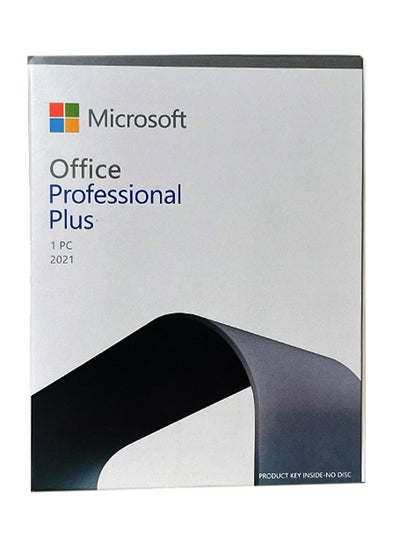 برنامج Office Professional Plus إصدار 2021 بمفتاح ارتباط وإصدار 32/ 64 بت - مستخدم واحد مدى الحياة متعدد الألوان