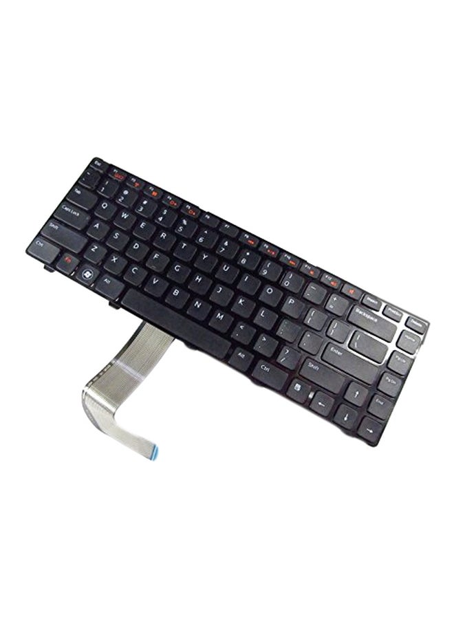 لوحة مفاتيح بديلة لجهاز ديل فوسترو 1540/1550 أسود/أبيض