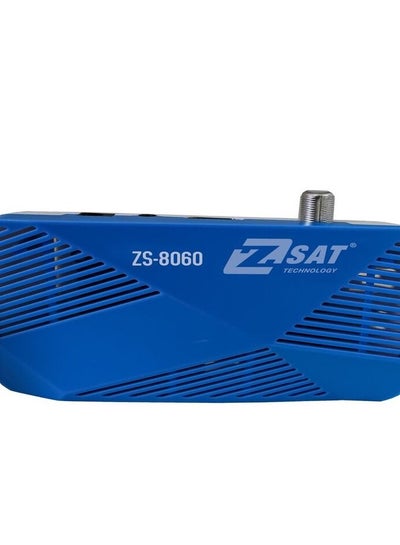 ZS-8060 جهاز استقبال ستالايت رقمي - أزرق