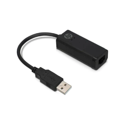محول HP USB-A إلى RJ45 - أسود