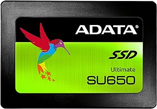 هارد SSD من سلسلة التيميت SU650 من اداتا ذاكرة سعة 240 جيجابايت، اسود