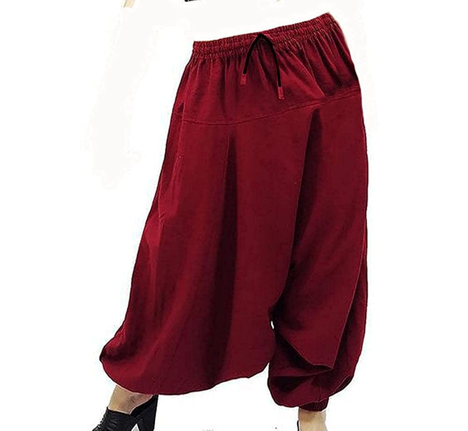 Pants - Aladdin - for women - one size - viscose Color Red Size One Size