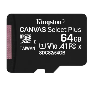 بطاقة ذاكرة مايكرو SD UHS-1 كانفاس سيليكت بلس 64 GB
