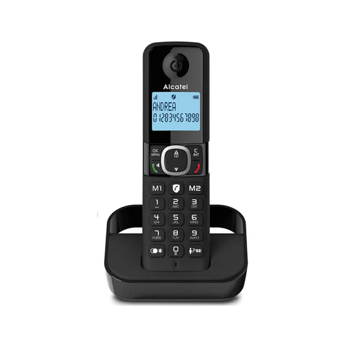 هاتف الكاتيل F860 الرقمي اللاسلكي - أسود