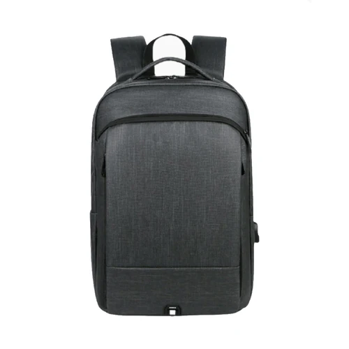 حقيبة ظهر للكمبيوتر المحمول MEINAILI 2024 مقاس 15.6 بوصة - أسود
