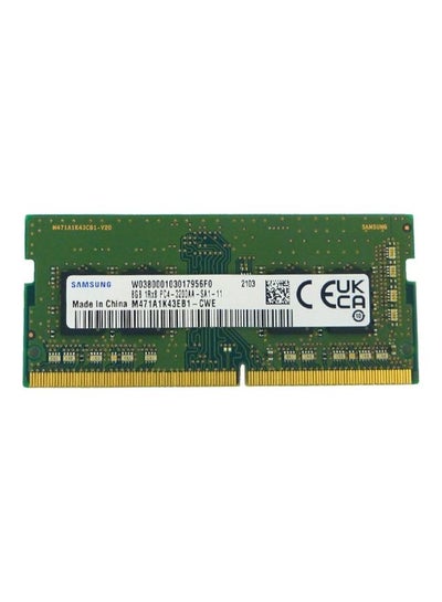 M471A1K43EB1 DDR4 RAM 8جيجابايت أخضر