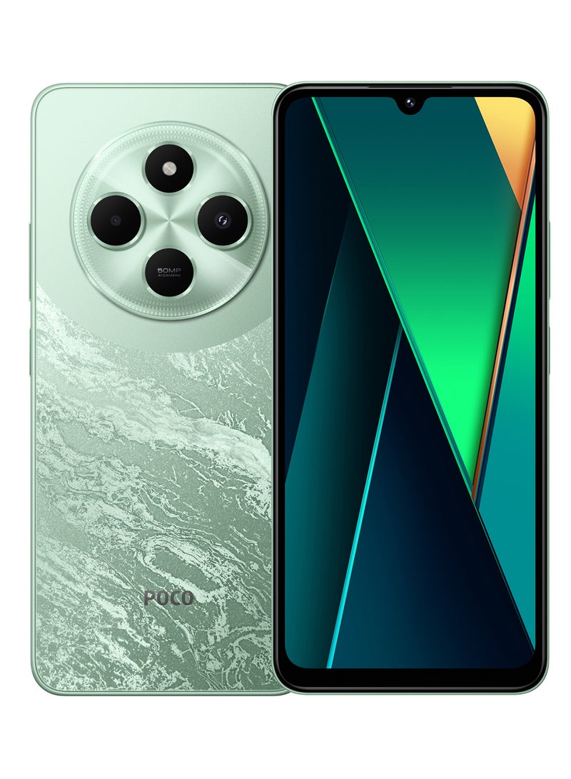 POCO C75／グリーン／8GB/256GB／グローバル版 Xiaomi POCO C75 Green Dual SIM 8GB RAM 256GB ROM - Global Version
