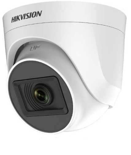كاميرا مراقبة توريت داخلية ثابتة 2 ميجابيكسل DS-2CE76D0T-EXIPF، من هايكفيجين، أبيض، لاسلكي