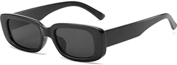 نظارة شمس انيقة بعدسات مستطيلة للحماية من الاشعة فوق البنفسجية 400 بتصميم فينتاج وشنبر نظارة مربع من دولجير