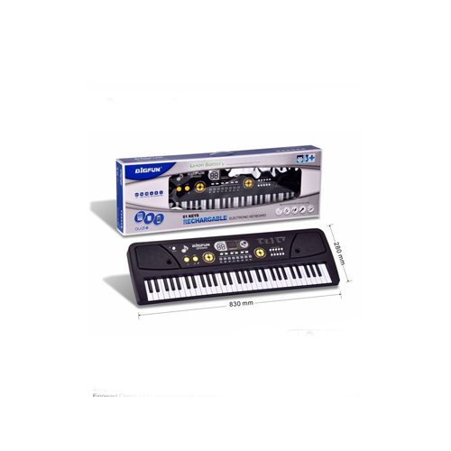 Toy Piano Rechargeable Electronic Keyboard 61 Keys