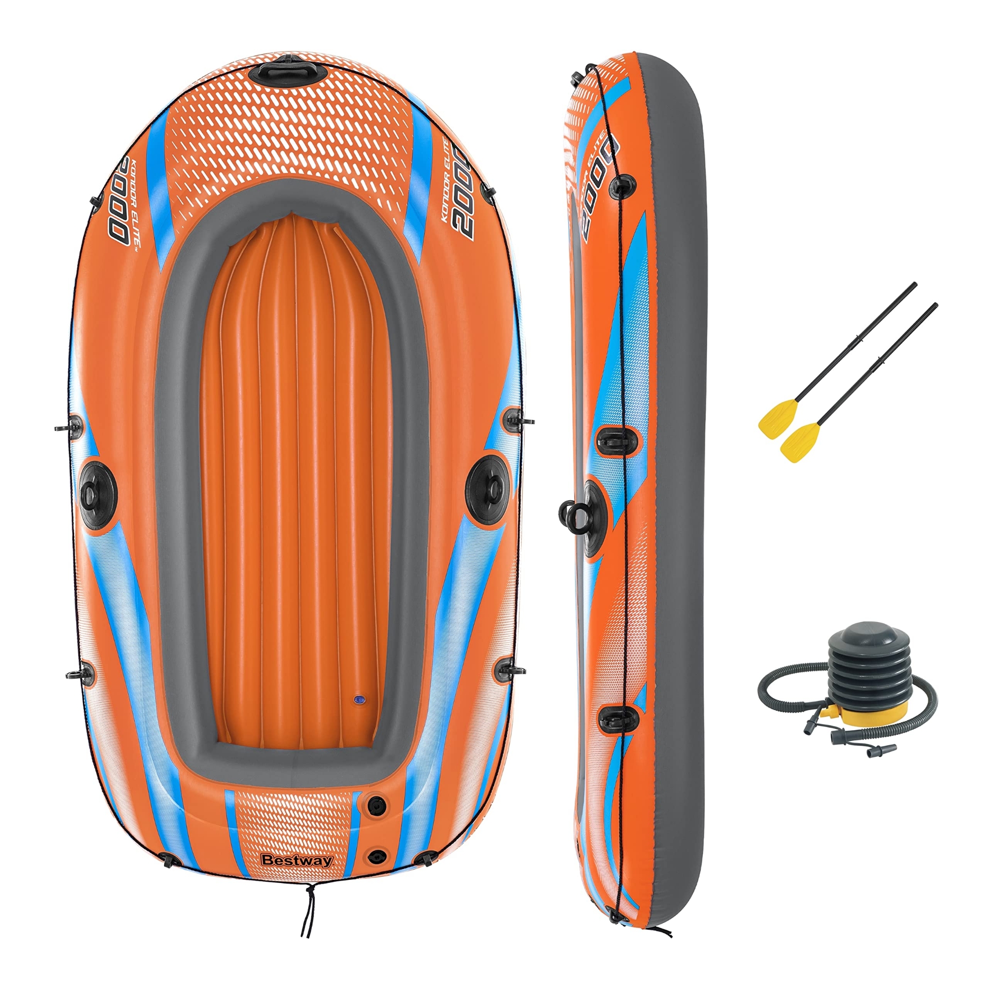 Buy Bestway Kondor 2000 Inflatable Raft Set with Oars and Pump