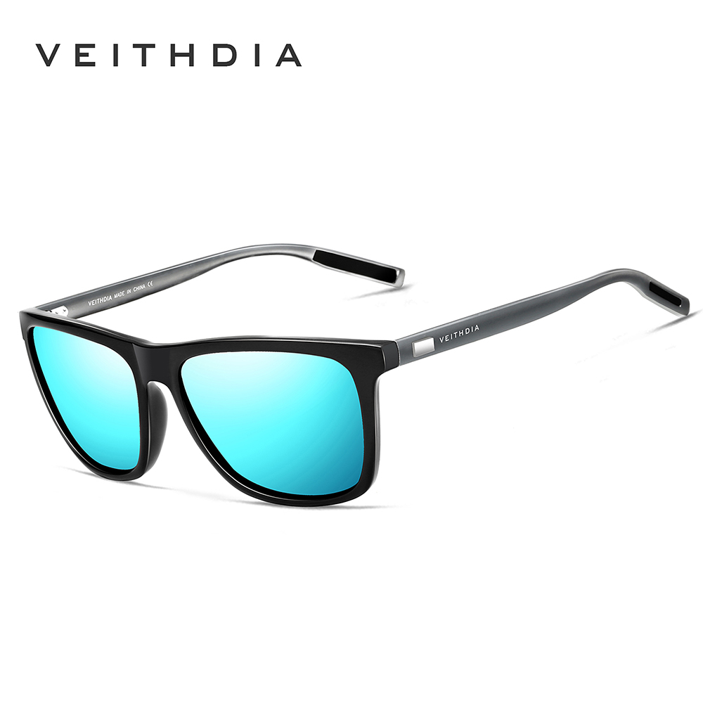 Original Sunglasses Veithdia Polarized Square For Men&Women Uv400
