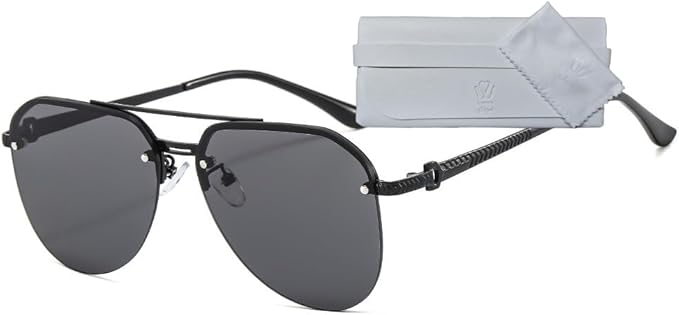 SHOWDAY Trendy Oversized Aviator Sunglasses for Women 2025  display picture 1