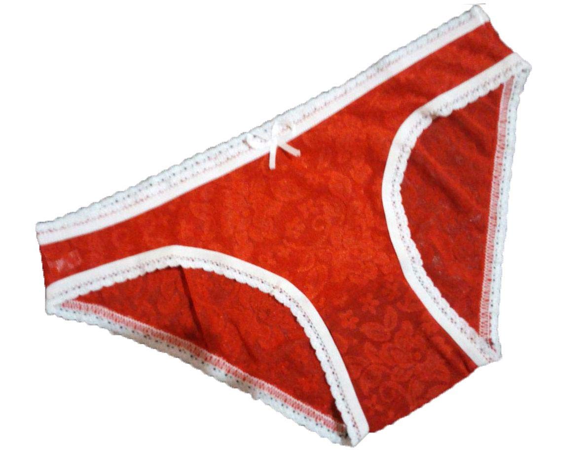 Dantel Lingerie Pantie For Women Color Red Size One Size