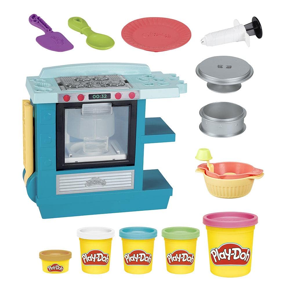 Play Doh Kitchen Creations Rising Cake Oven Bakery Playset