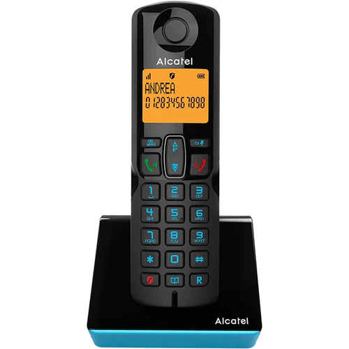 هاتف الكاتيل S250 اللاسلكي - أسود/أزرق