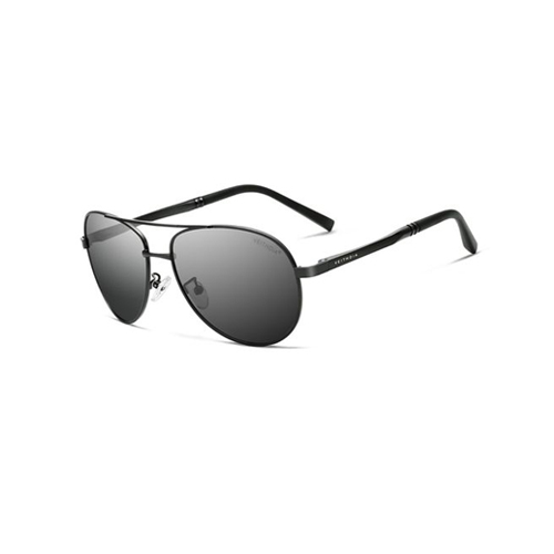نظارة شمس للرجال أصلية لون أسود عدسات عالية الجودة بولاريزد كلاسيك